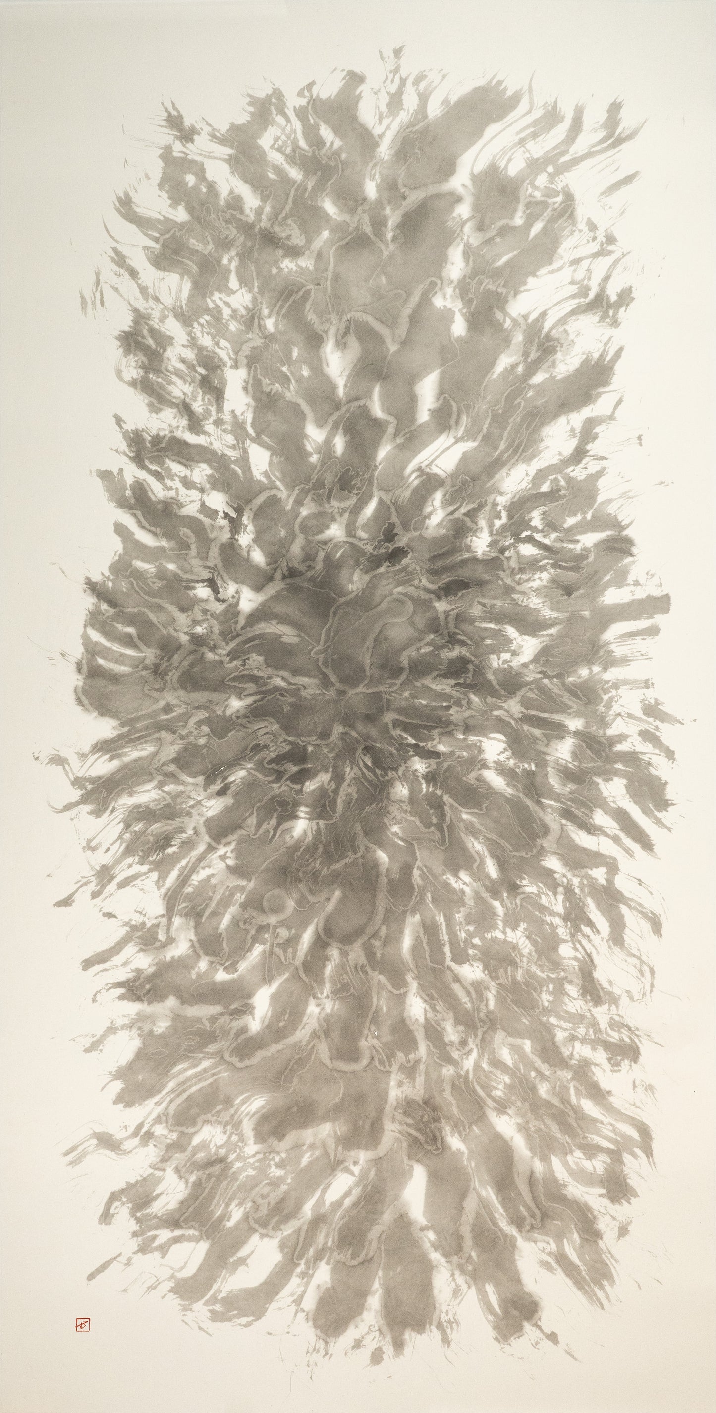 Oneness — Mukyo, sumi ink on paper