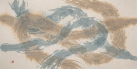 Vital Force — Mukyo, sumi ink on paper